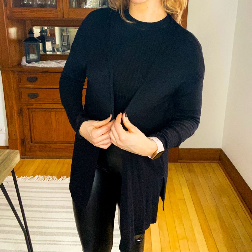 Breezy mesh cardigan